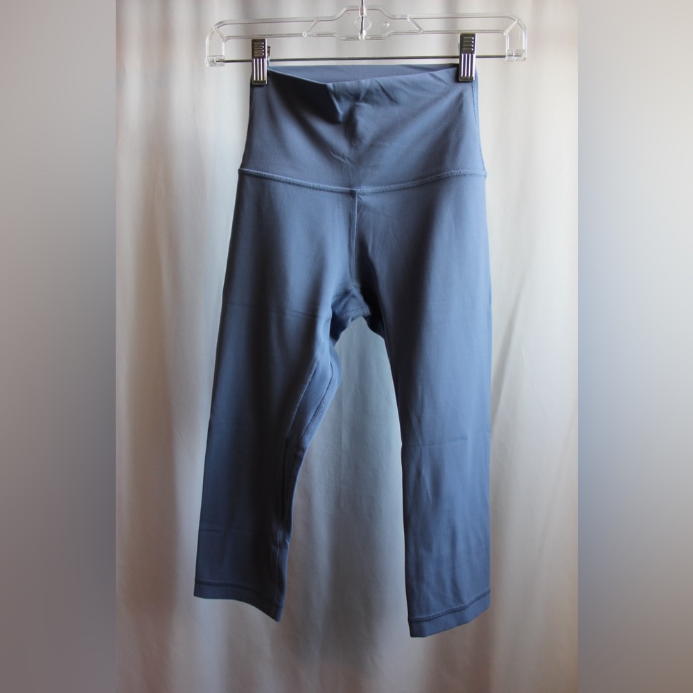 Lululemon, Align High-Rise Crop 17”, Water Drop, Size: 2.